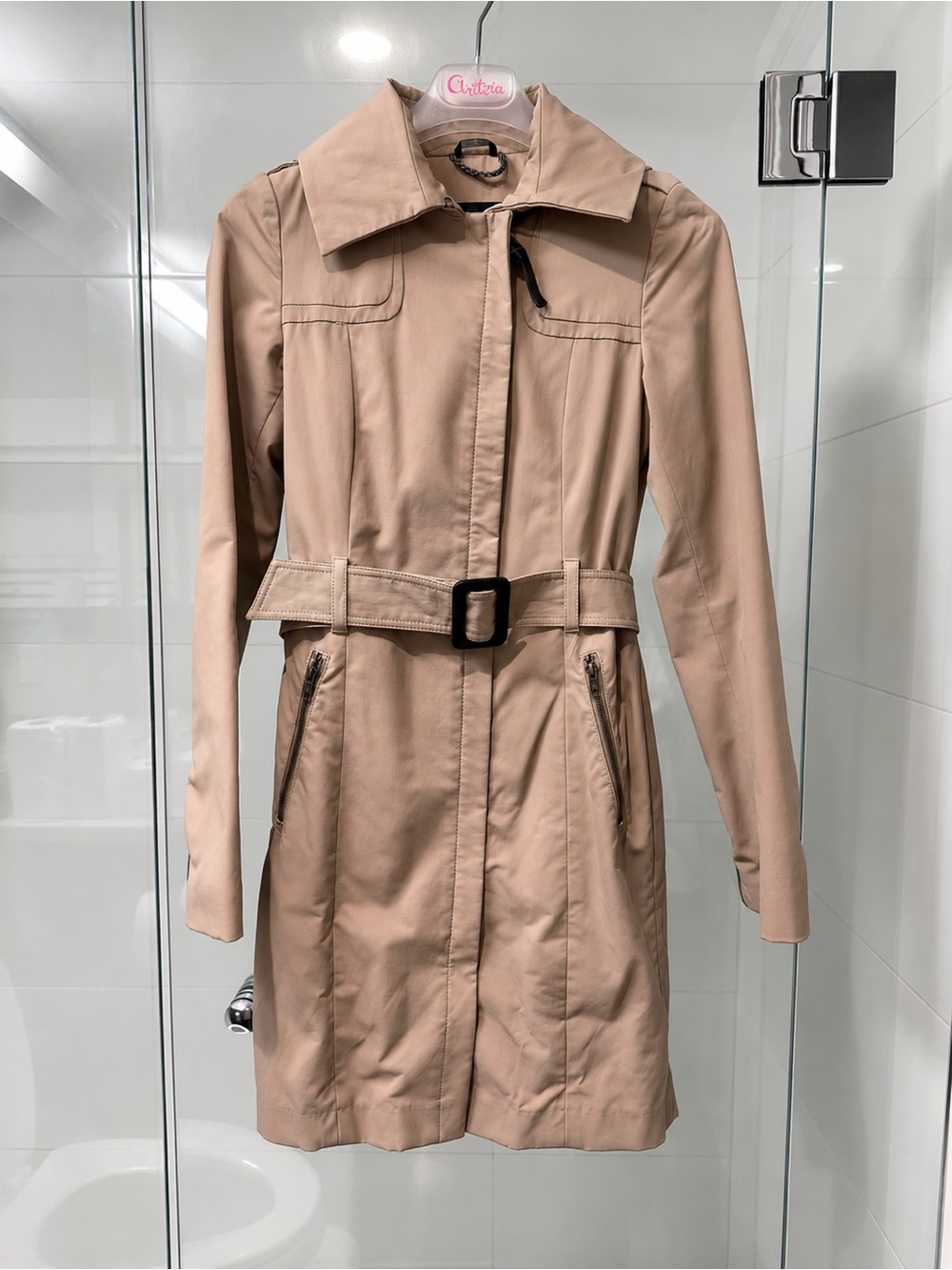 Mackage Trench Coat with Belt size XXS used